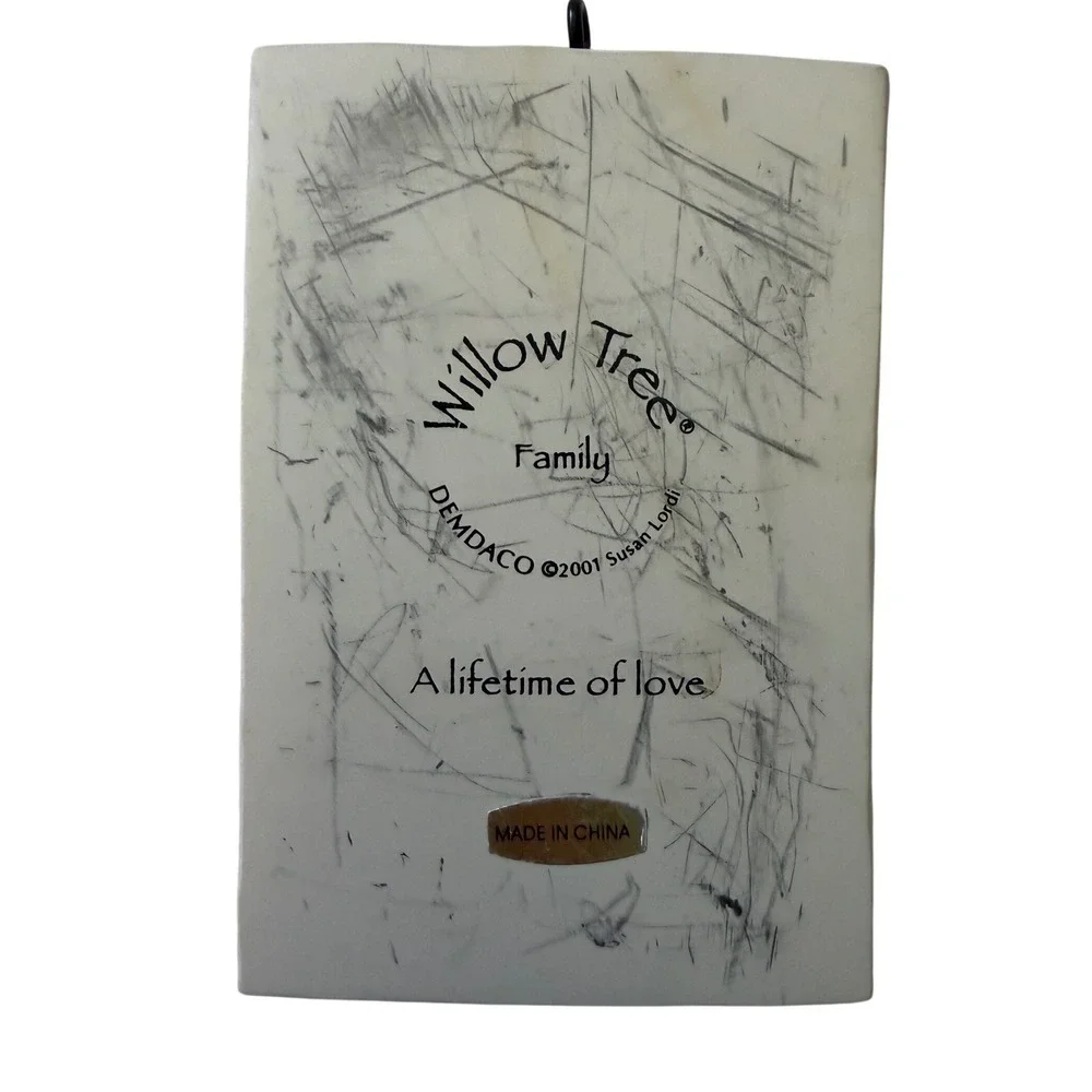 Willow Tree Family Plaque Susan Lordi DEMDACO Lifetime of Love Wall Art 2001